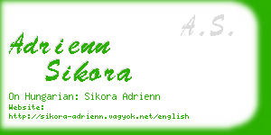 adrienn sikora business card